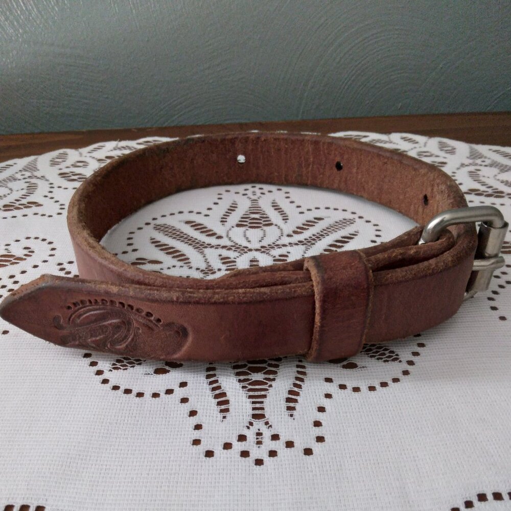 Craig Cameron Original Harness Leather Night Latch Bucking Strap